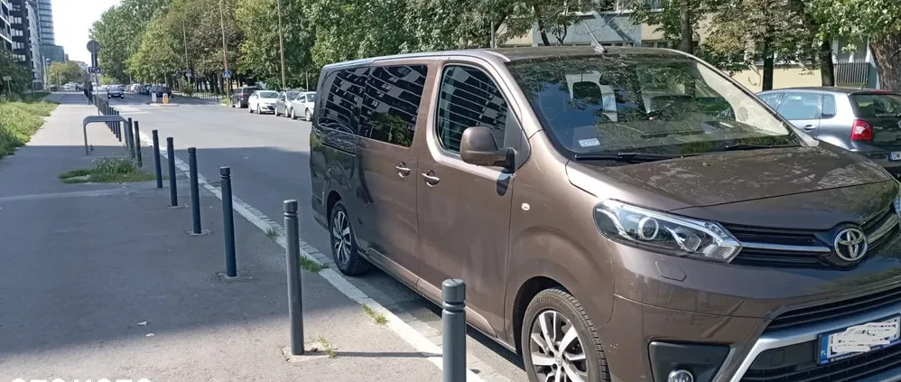 toyota proace Toyota ProAce cena 119000 przebieg: 411000, rok produkcji 2018 z Wrocław